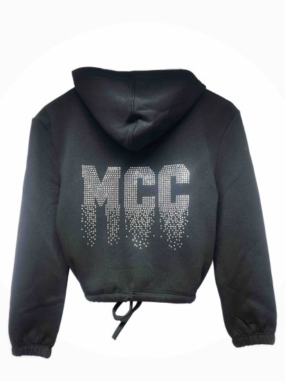 KIDS Hoodie Jacket  black - MCC Design Verlauf